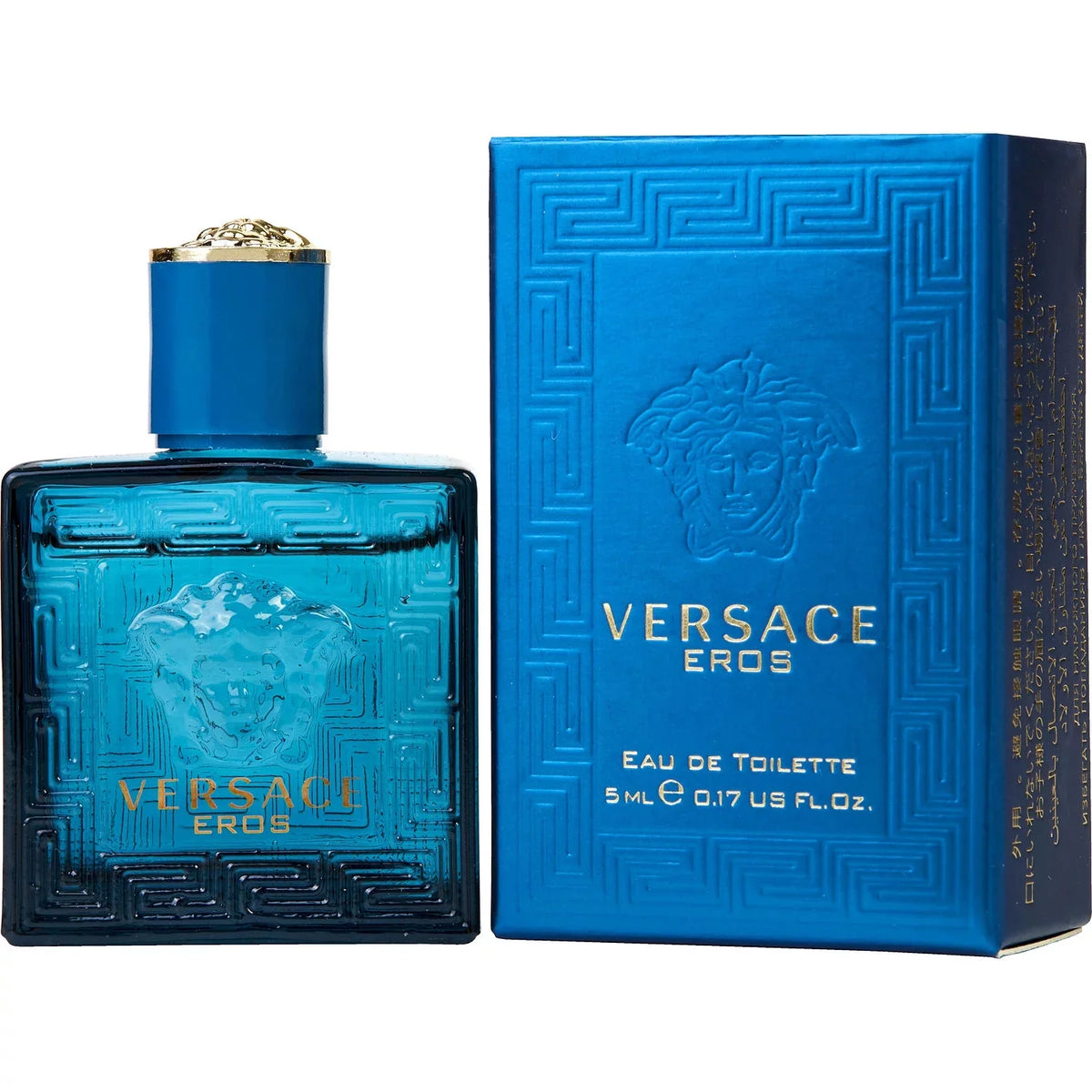 Versace Dylan Blue EDT, Eros Men EDT, Dylan Turquoise Femme  - 5ml 3PK Kit