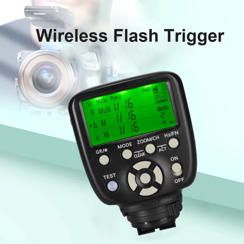 YONGNUO YN560-TX II/S Wireless Flash Trigger Controller - Speedlite Replacement for  Cameras, appropriate with YONGNUO YN862C/YN968C/YN968N/YN200/YN560 III / YN860Li/YN720/YN660/YN685/YN622C II/ R