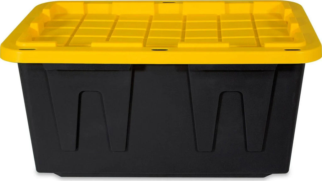 Tote, Polypropylene. Tough Box 27 gal