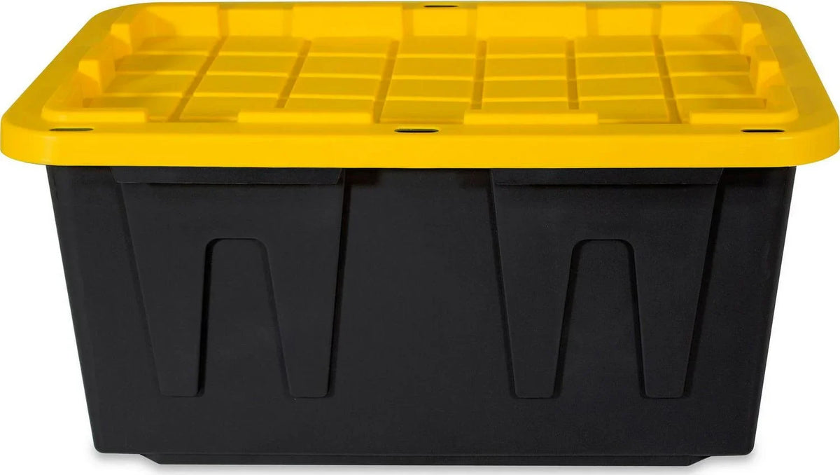 Tote, Polypropylene. Tough Box 27 gal