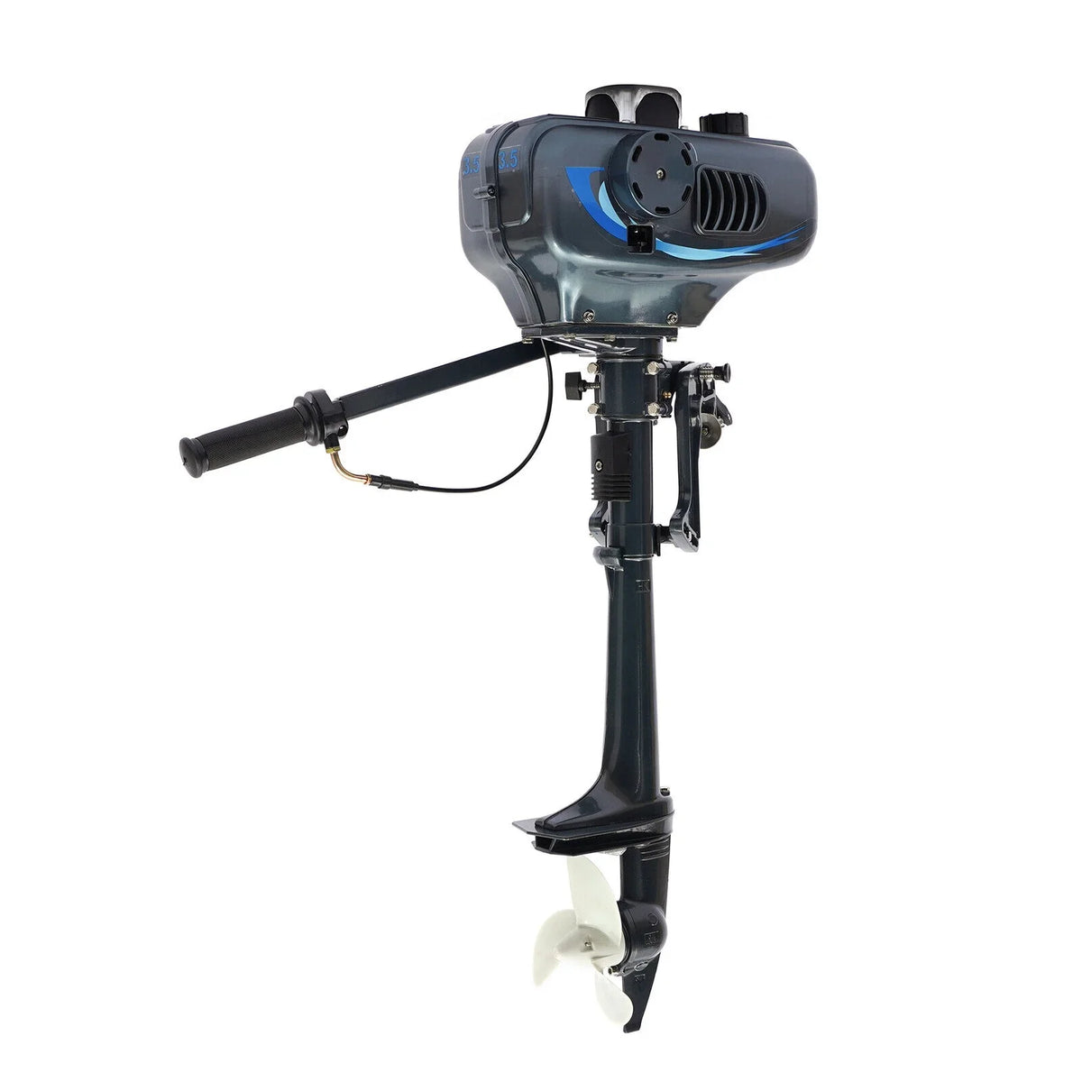 2-Stroke 3.5  Outboard Motor vessel Engine with moisture Cooling System Fishing craft Engine