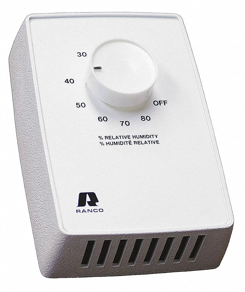 Fantech Dehumidistat, 20-80%, 120V AC, SPST  FH 20