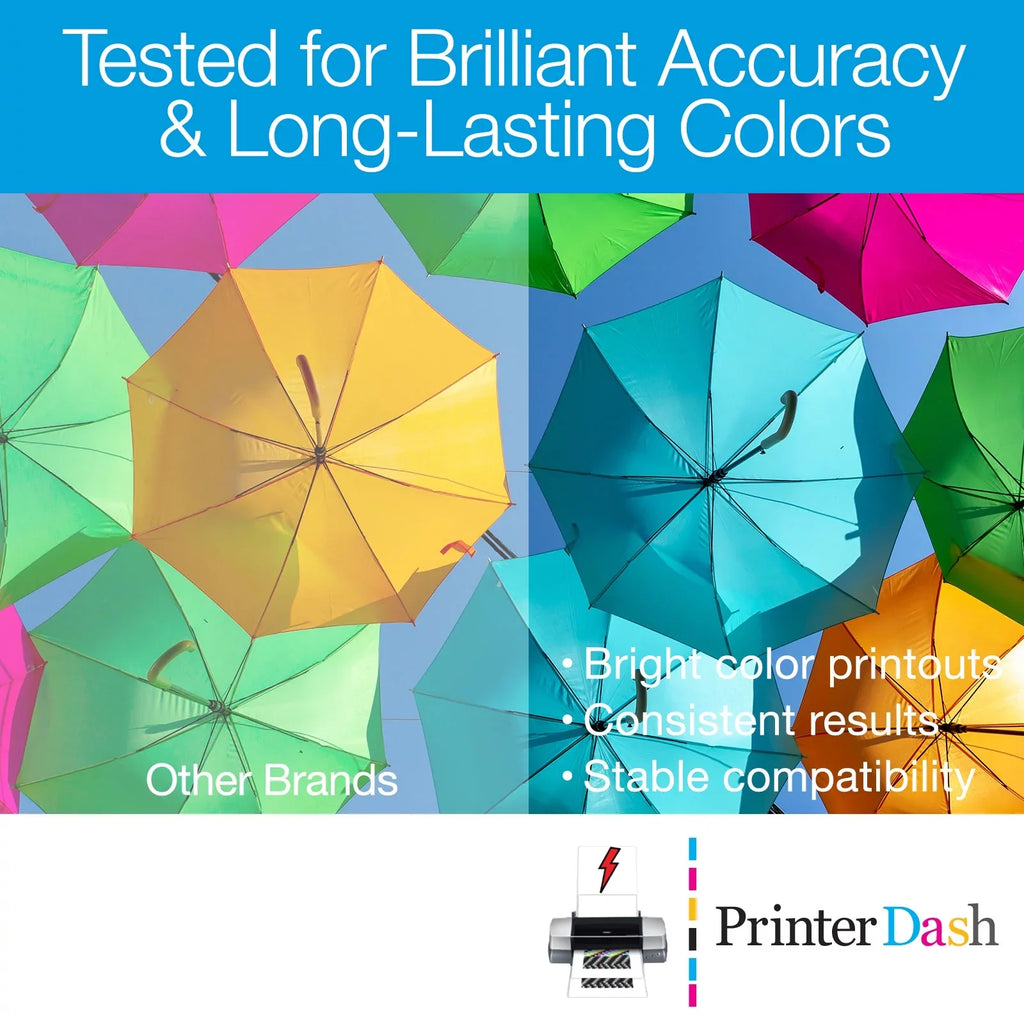 157) (C13T157120-2B5CS). PrinterDash Replacement for Stylus Photo R3000 Inkjet Combo Pack (2-PBK/1-C/M/Y/LC/LM) (NO