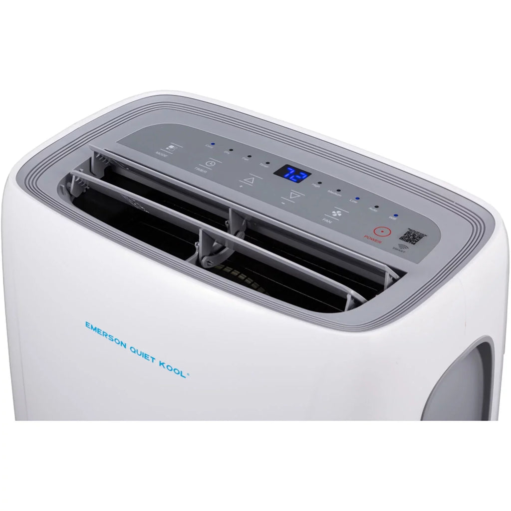 Ft.. Emerson Quiet Kool SMART Portable Air Conditioner with Remote, Wi-Fi, and Voice Control for Rooms up to 300-Sq