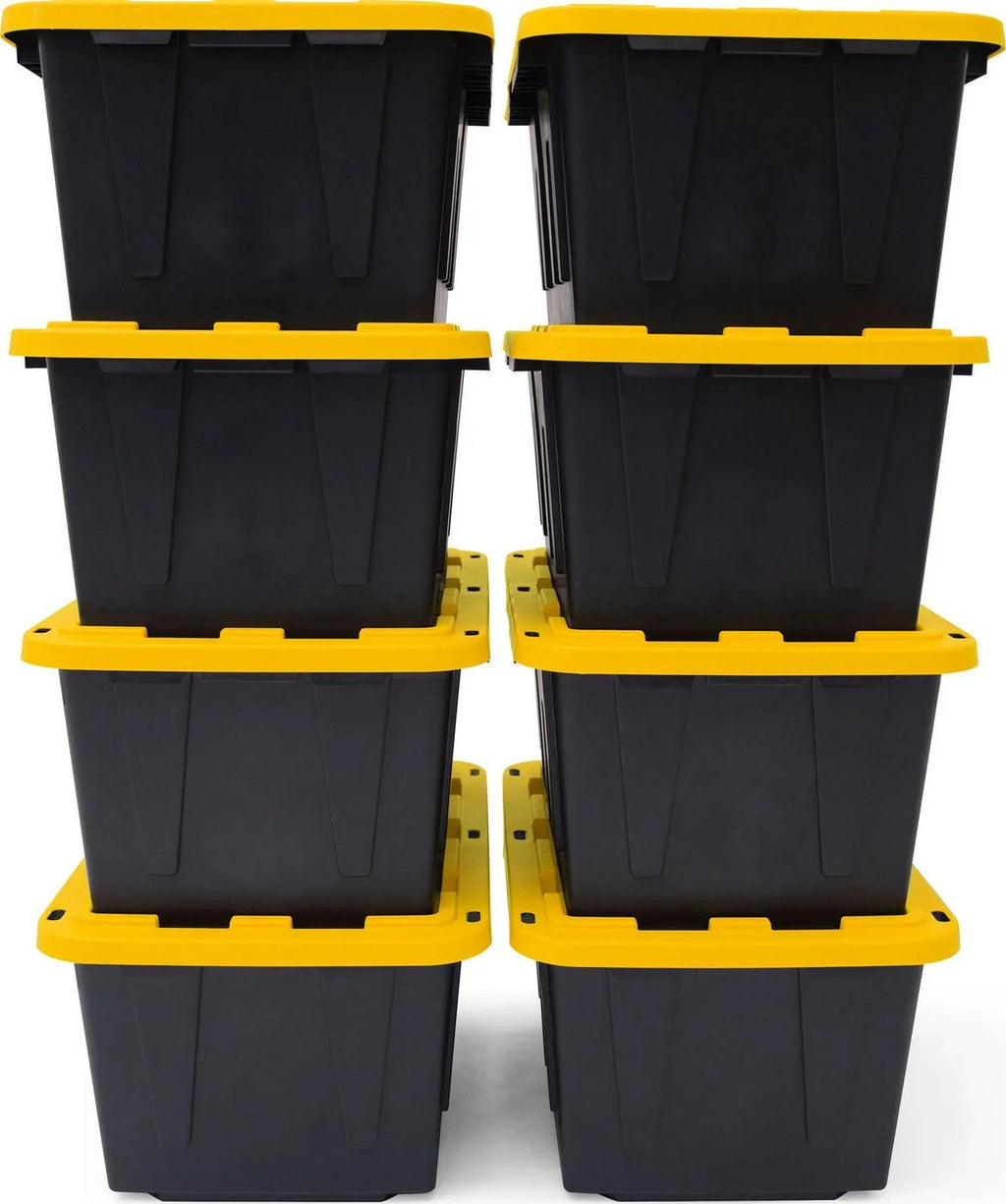 Tote, Polypropylene. Tough Box 27 gal