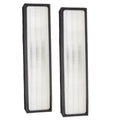 HQRP 2-pack Filter Z for Black & Decker BXFLTZ Replacement fits BXAP250 Tower Air Purifier XL