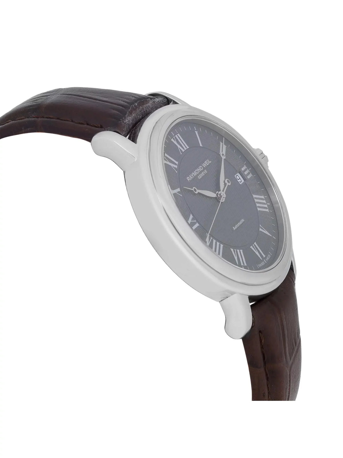 Raymond Weil Maestro 39mm Steel Gray Dial Automatic Mens Watch 2837-STC-00609