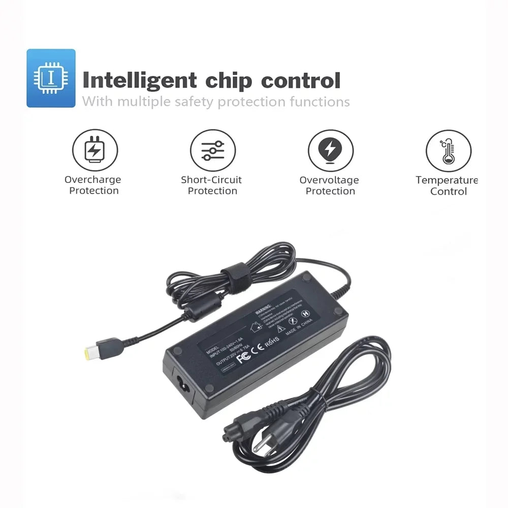 CJP-Geek 135W AC Adapter Charger Power Cord for  Legion Y520 Y520-15IKB Y520-15IKBN