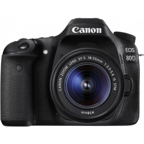 EOS 80D DSLR Camera with 18-55mm Lens + 64GB Expo Advanced Kit