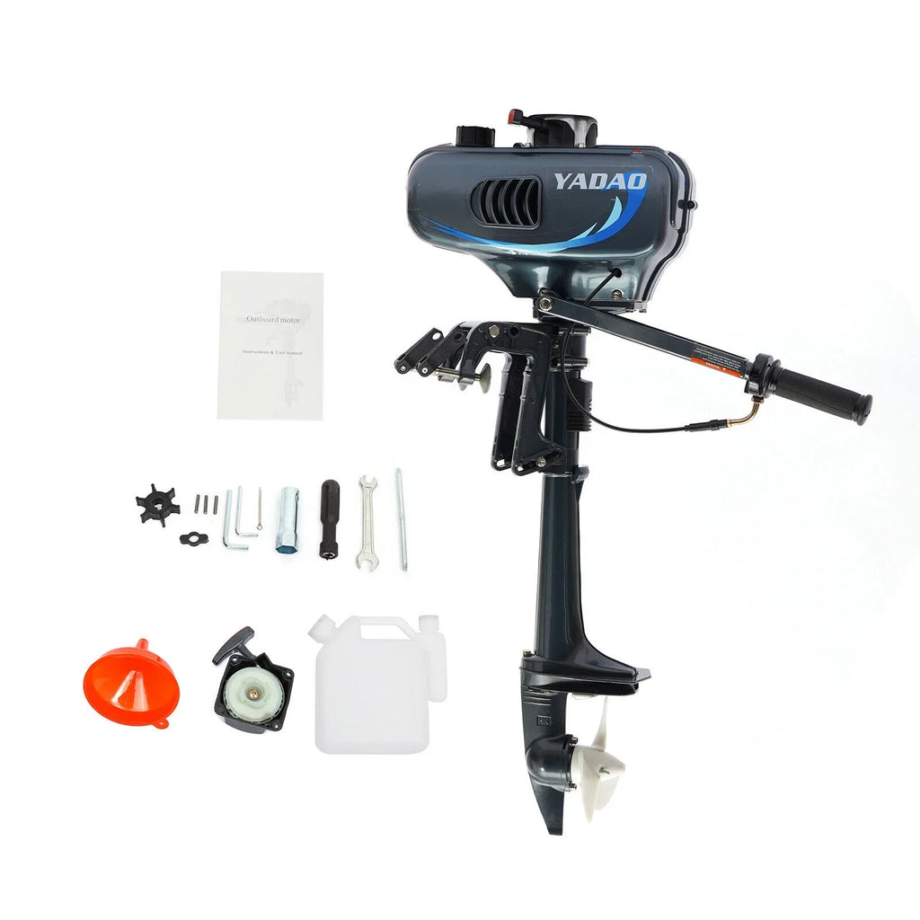2-Stroke 3.5  Outboard Motor vessel Engine with moisture Cooling System Fishing craft Engine