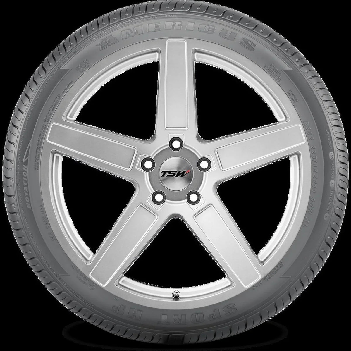 Americus Sport  All Season 225/50ZR17 94W XL Passenger Tire Fits: 2012-15 Chevrolet Cruze LT, 2012-18  Focus Electric
