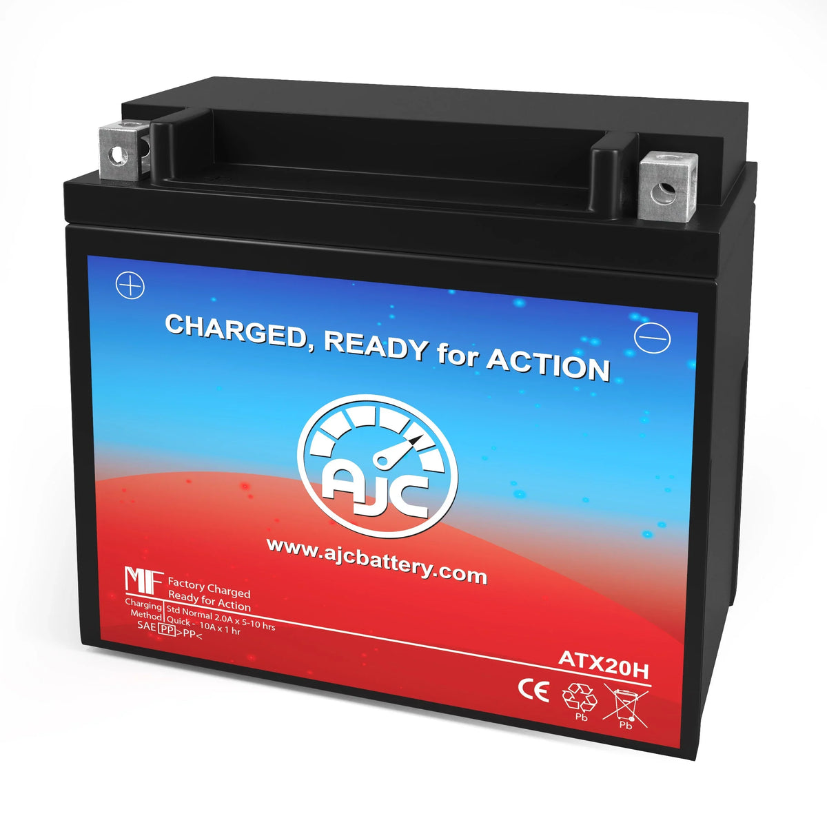 AJC Battery matching with BRP (Ski-Doo) GTx 550 550CC Snowmobile Replacement Battery (2009)