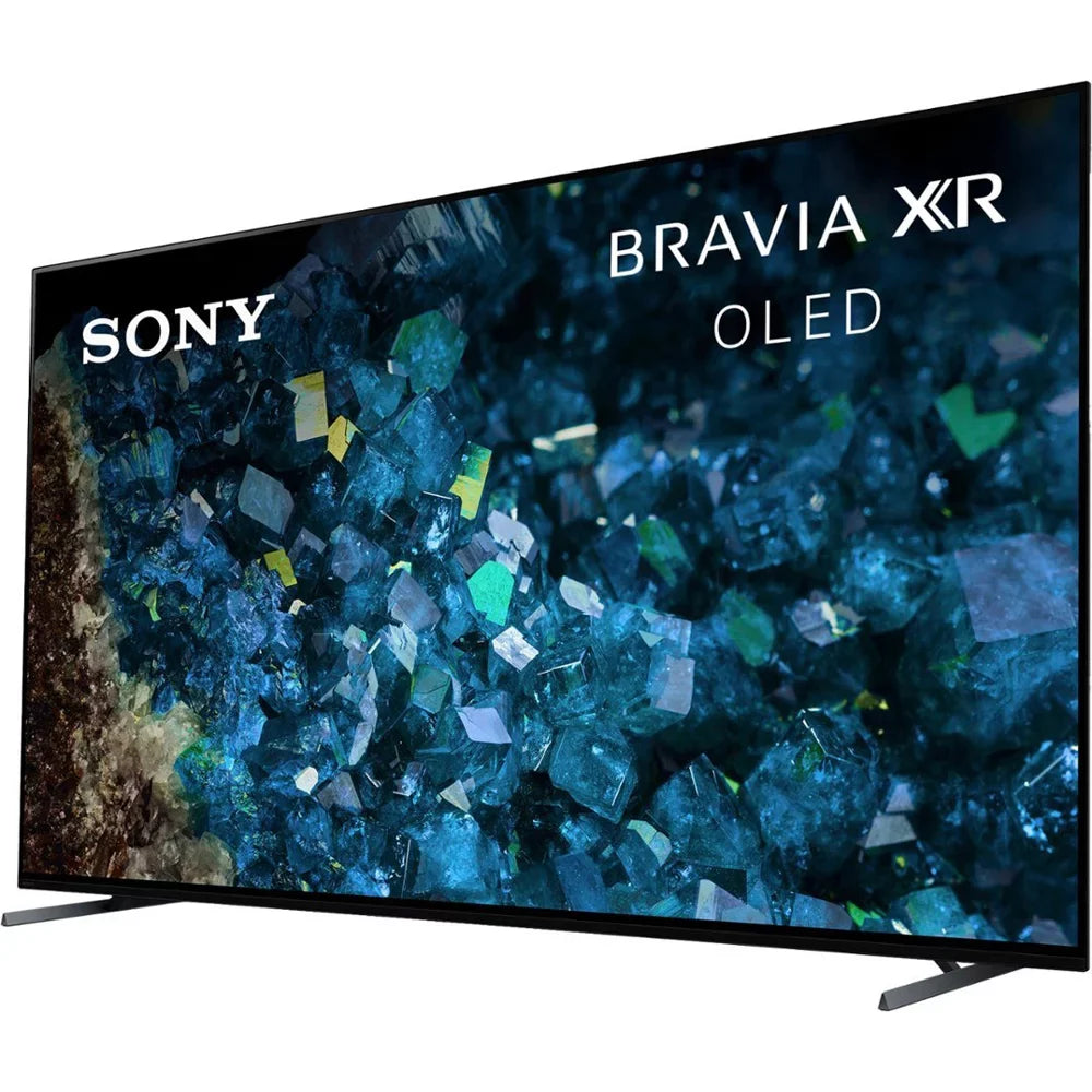 XR55A80L BRAVIA XR 55 Inch A80L OLED 4K HDR Smart TV with Google TV Bundle with 4 YR CPS Enhanced Protection Pack (2023 Model)