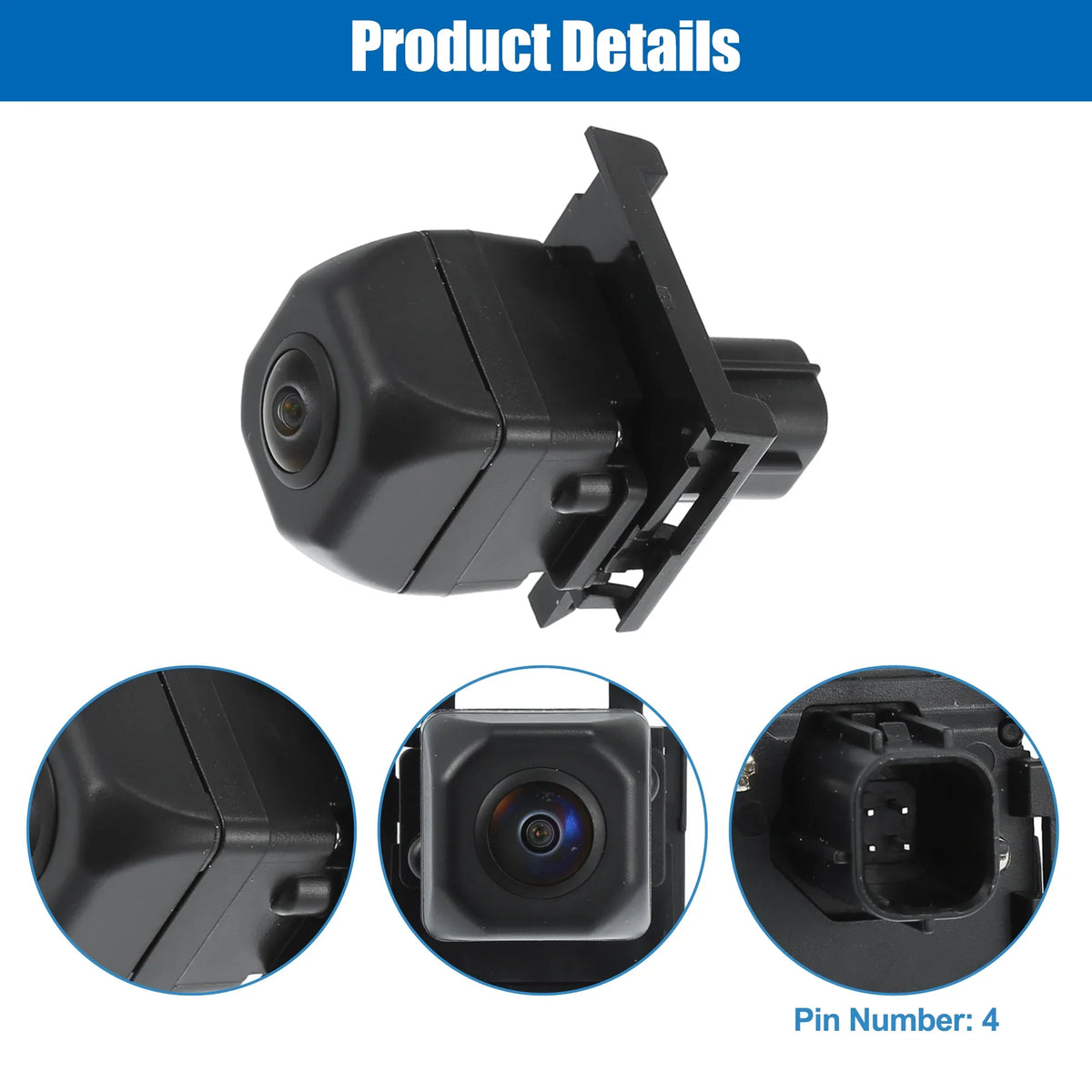 Rear View Back Up Camera Wide Angle Park Assist Reverse Camera for  Hilux 2011-2015 No.8679071030