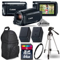 VIXIA HF R800 57x Camcorder + Extra Battery + UV + Backpack - 64GB Bundle