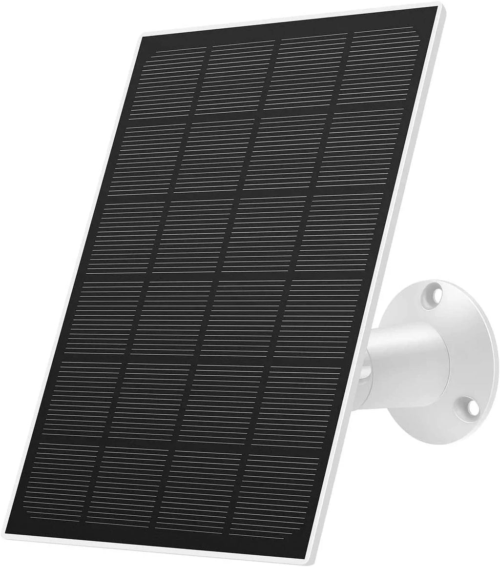 Netvue Solar Panel for Outdoor Security Camera, suitable with Rechargeable Battery Micro USB Port