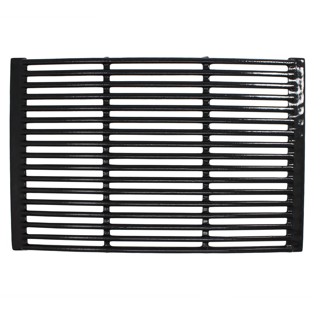 2 BBQ Grill Cooking Grates & 3 Heat Shield Plate Tent Replacement Parts for Charmglow 810-7440-S - appropriate Barbeque Porcelain Enameled Cast Iron Grid 19" & Flame Tamer, Flavorizer Bar