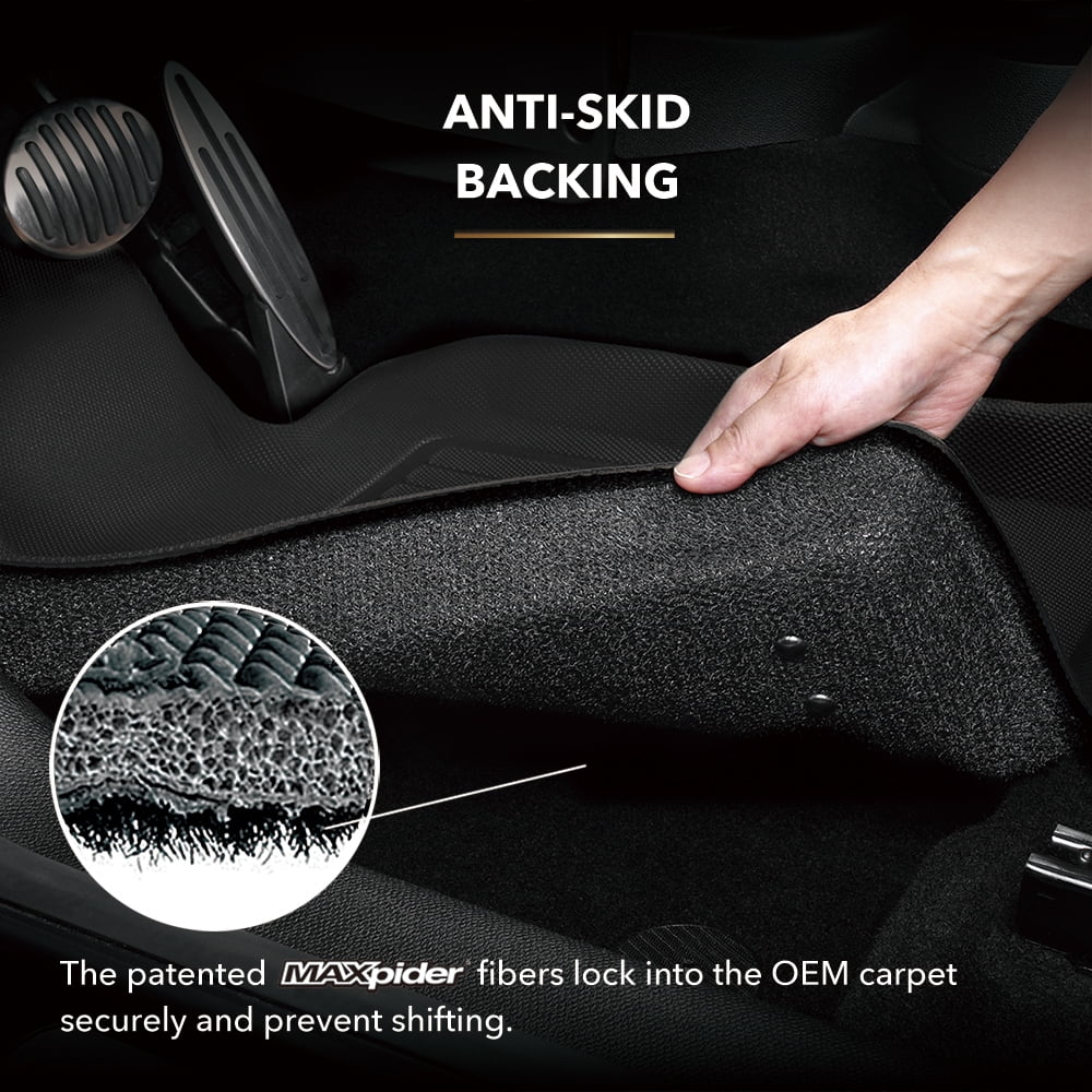 3D MAXpider KAGU Floor Mat (BLACK) suitable with MAZDA CX-9 6-SEATS 2020-2023 - Third Row