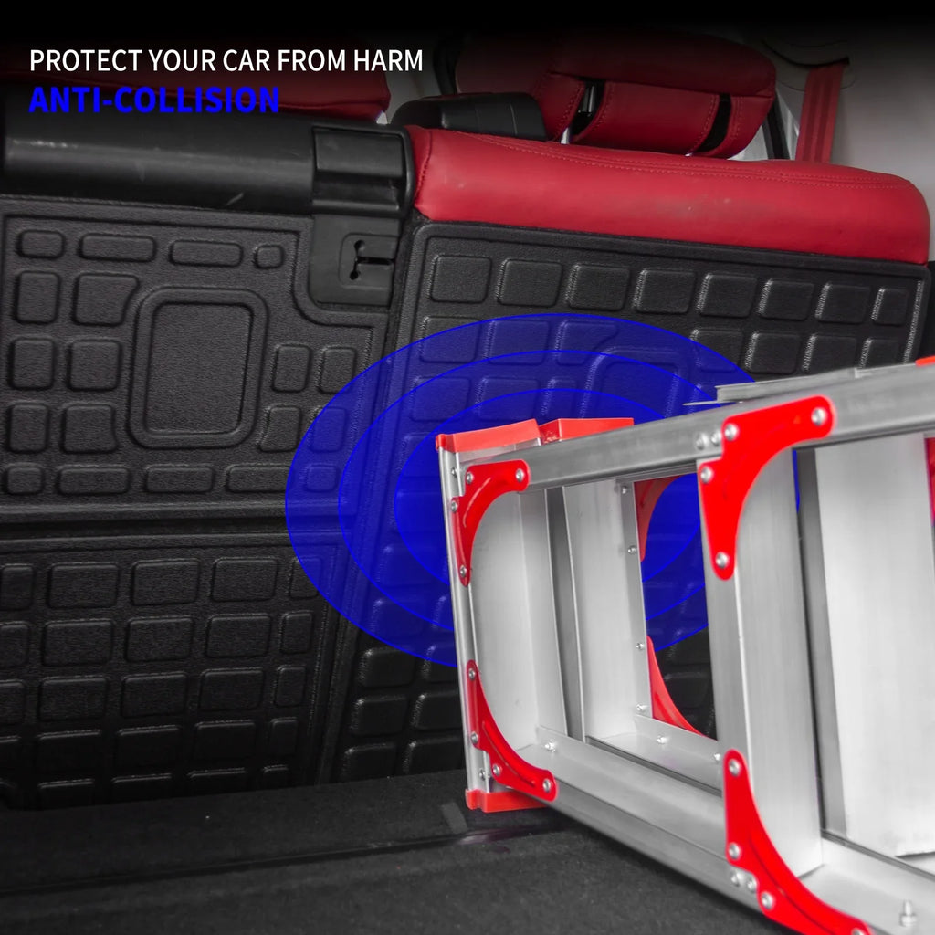 Fit 2010-2023  4Runner Trunk Mat Cargo Mat Cargo Liner Back Seat wrap Protector 2022  4 Runner Accessories (Trunk Mat + Backrest Mats,Fit Without Sliding Tray)