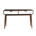 MDF & Wood Veneer Sofa Table - Walnut & White. Home Roots Furniture  30 x 47 x 15.75 in
