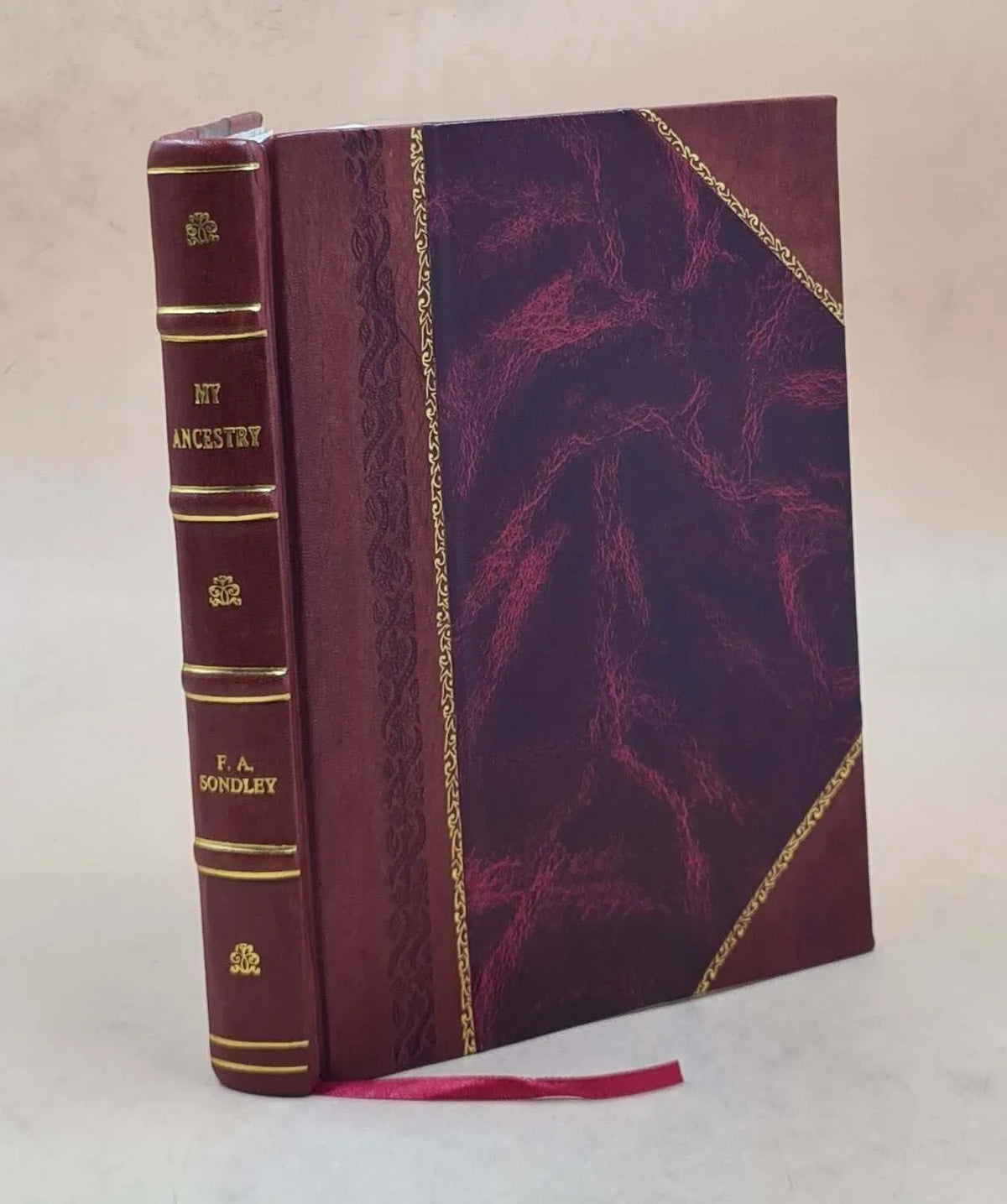 Families; Sondley, Crawford, [Leather Bound]. Sondley ... A. My ancestry / by F