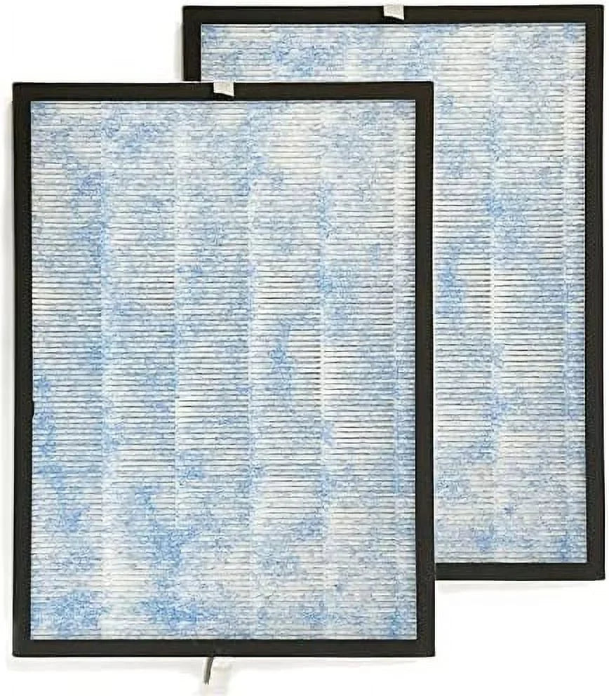 Nispira True HEPA with Activated Carbon Pre Filter Replacement matching with Membrane Solutions MSA3 Air Purifier, 2 Pack