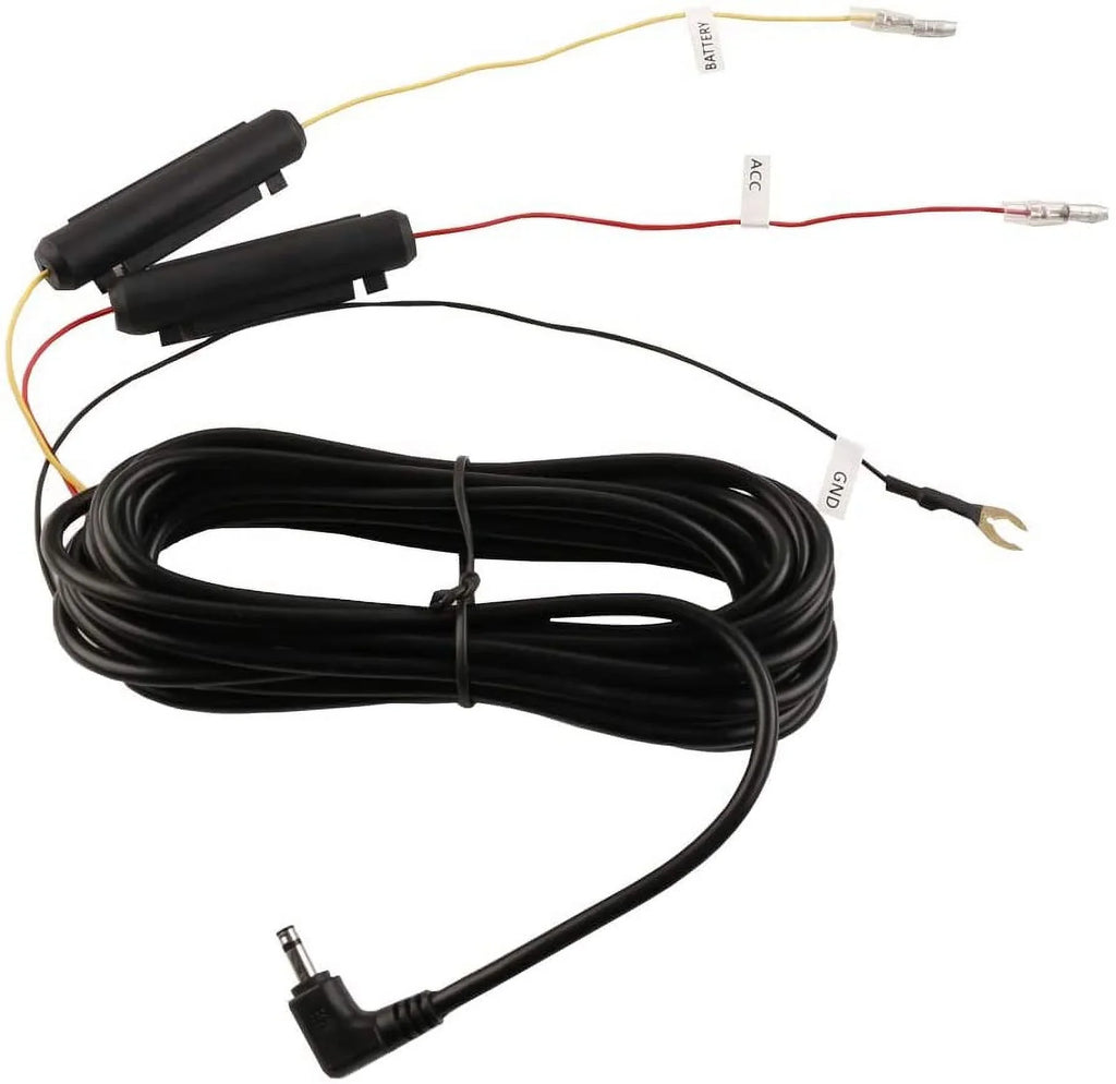 Hardwire Kit Cable Suitable for Dash Cams, appropriate with TWA-SH Dash Cams, Parking Mode Cable,Impact and Motion Detection, Alternative Power Supply from Fuse Box,Gift 8 Fuse Tap Cable（14.7 ft）