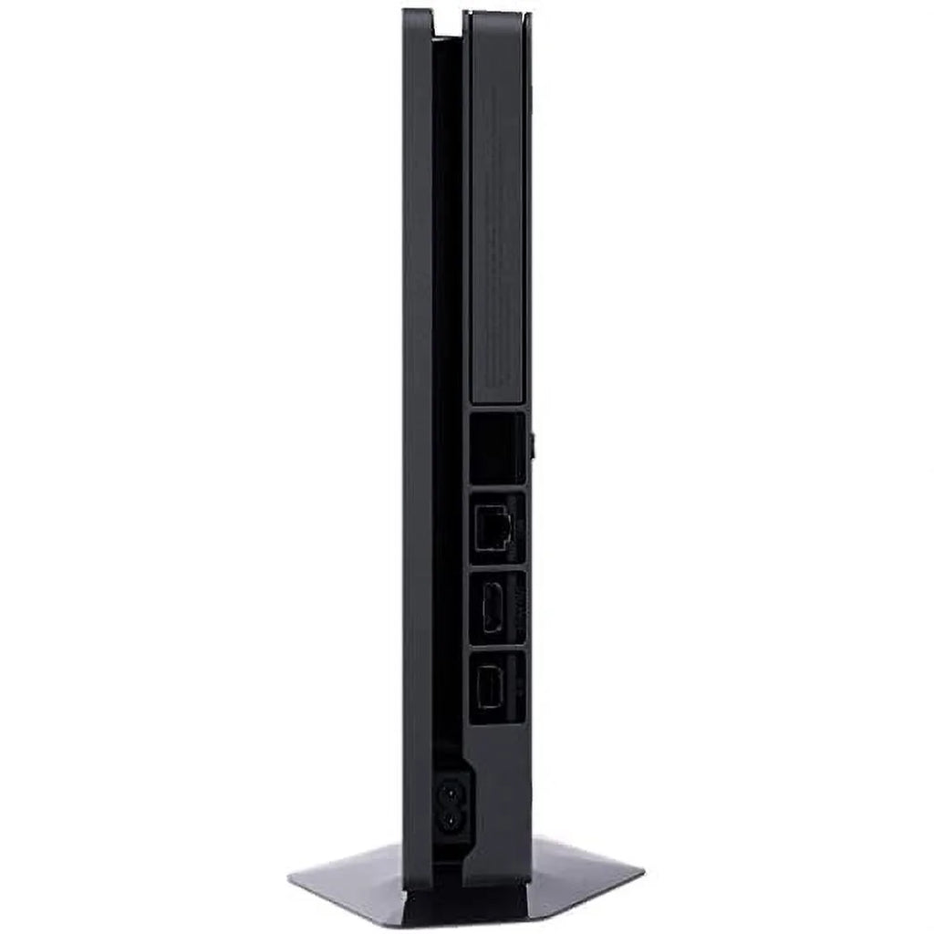 2215B PlayStation 4 Slim 1TB Gaming Console Black, HDMI Cable 2 Controller With BOLT AXTION Cleaning Kit Bundle Like New
