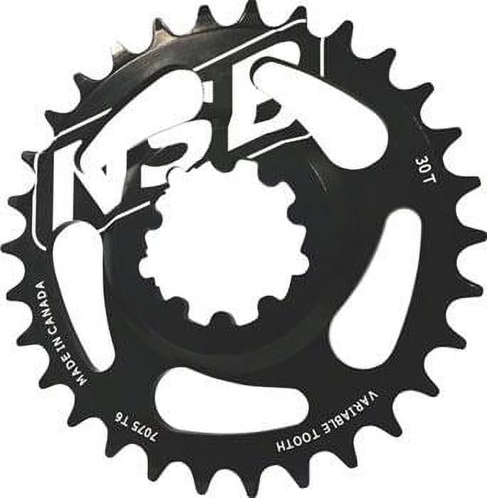 North Shore Billet DM Variable 26t Chainring SRAM X9/X0 GXP Black