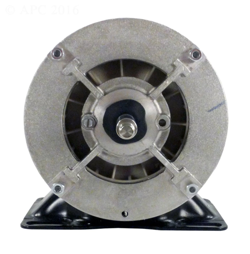 The Pool Supply Shop 0.5  Black and Silver Single Speed Round Flange Pool Motor