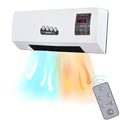 Pinnaco Heater and Fan Combo 2-in-1 Timing Function Electric Fan and Space Heater with Remote Control for Dormitory Home