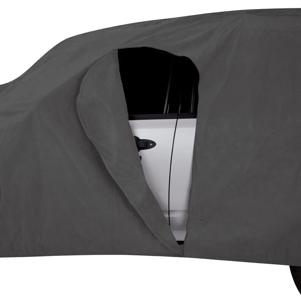 Classic Accessories OverDrive PolyPRO™ 3 Heavy-Duty Car wrap - Compact SUV or Truck protector, Up to 187"L, Charcoal