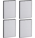 Nispira Premium True HEPA Filter Replacement suitable Sharp Air Purifier KC-850U, Compared to Part FZ-C100HFU, 4 Filters